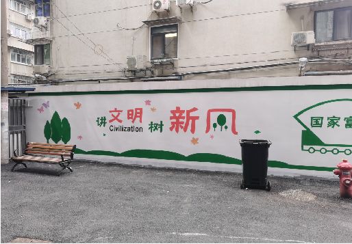青田社区墙绘
